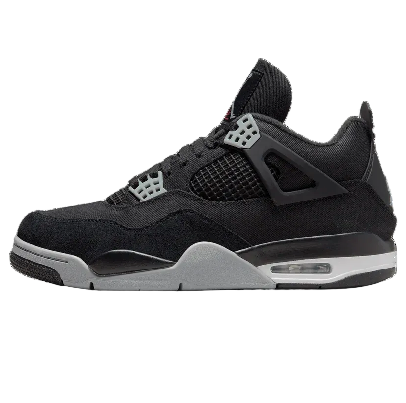 Air Jordan 4 'Black Canvas'