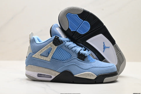 Nike Air Jordan 4 Retro Sports Shoes Cushioned, Comfortable, and Non-Slip Basketball Shoes (Unisex)
