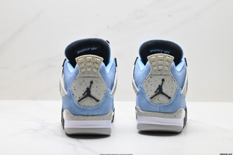 Nike Air Jordan 4 Retro Sports Shoes Cushioned, Comfortable, and Non-Slip Basketball Shoes (Unisex)
