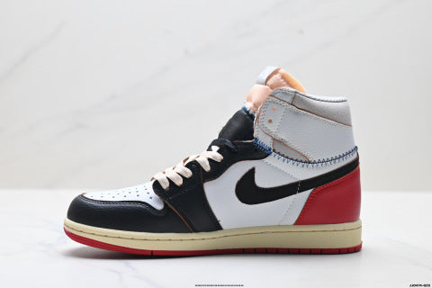 NIKE Air Jordan 1 Retro  Sneakers Comfortable and casual high-top sneakers for men and women