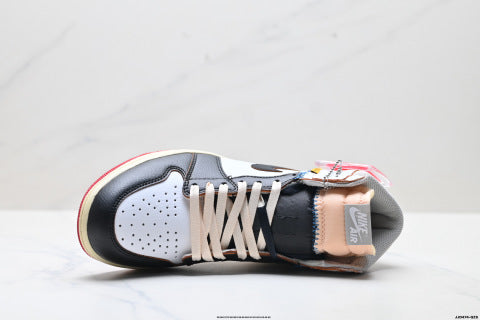 NIKE Air Jordan 1 Retro  Sneakers Comfortable and casual high-top sneakers for men and women
