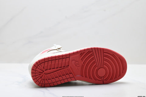 Nike Air Jordan 1 Retro Sports Shoes Breathable, non-slip, and wear-resistant high-top skate shoes.