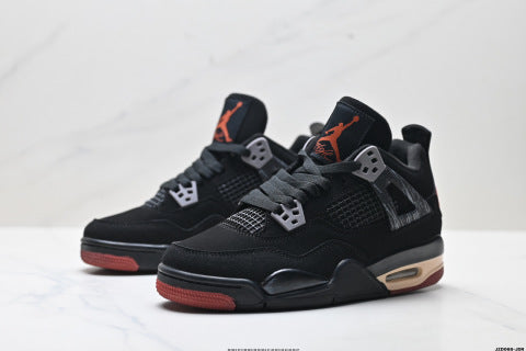 Nike Air Jordan 4 Retro basketball shoes Air-cushioned mid-top sports shoes