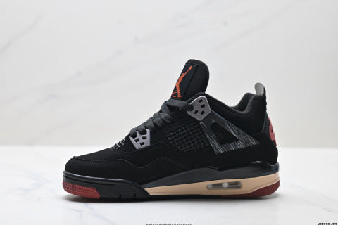 Nike Air Jordan 4 Retro basketball shoes Air-cushioned mid-top sports shoes