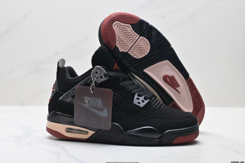Nike Air Jordan 4 Retro basketball shoes Air-cushioned mid-top sports shoes