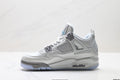 Nike Air Jordan 4 Retro sports shoes Breathable, cushioned, comfortable, and non-slip basketball shoes.