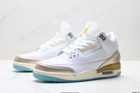Nike Air Jordan 3 Retro sports shoes Mid-top retro casual basketball-style sneakers