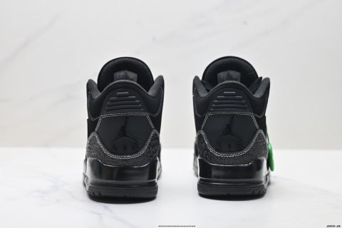 Nike Air Jordan 3 Retro sneakers Cushioned, non-slip basketball shoes for casual wear