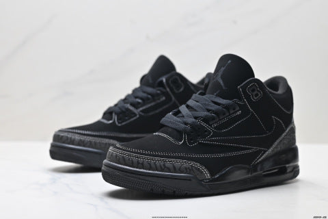 Nike Air Jordan 3 Retro sneakers Cushioned, non-slip basketball shoes for casual wear