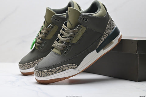 Nike Air Jordan 3 Retro  basketball shoes Unisex Mid-Top Retro Casual Sports Shoes
