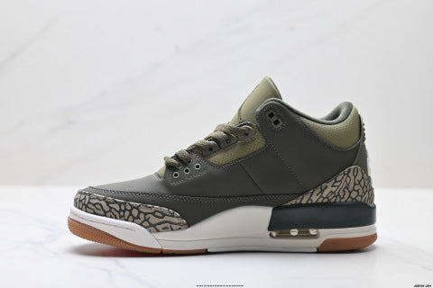 Nike Air Jordan 3 Retro  basketball shoes Unisex Mid-Top Retro Casual Sports Shoes