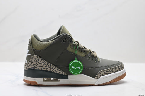 Nike Air Jordan 3 Retro  basketball shoes Unisex Mid-Top Retro Casual Sports Shoes