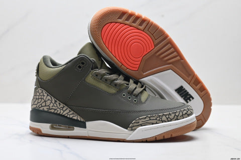 Nike Air Jordan 3 Retro  basketball shoes Unisex Mid-Top Retro Casual Sports Shoes