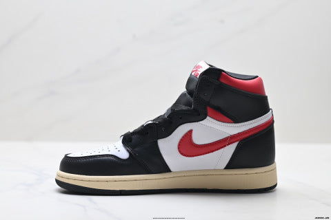 Nike Air Jordan 1 Retro basketball shoes Comfortable and casual high-top skate shoes