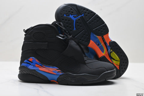 Nike Air Jordan 8 "Playoffs"ordan 8 sports shoes Comfortable, shock-absorbing, and non-slip basketball shoes.