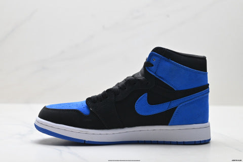Nike Air Jordan 1 Retro sports shoes Comfortable and Casual Mid-Top Skate Shoes