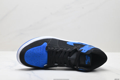 Nike Air Jordan 1 Retro sports shoes Comfortable and Casual Mid-Top Skate Shoes