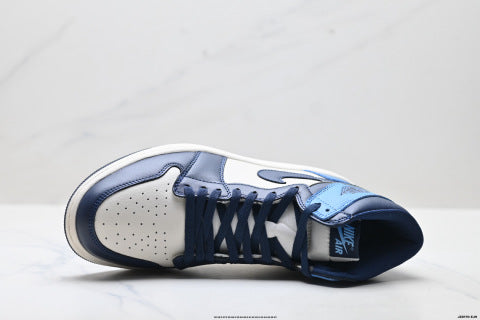 Nike Air Jordan 1 Retro basketball shoes Unisex versatile mid-top sneakers