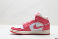 Nike Air Jordan 1 Retro Mid-top skate shoes Versatile Casual Sports Shoes for Men and Women
