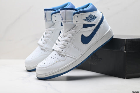 Nike Air Jordan 1 Retro Sports Shoes Non-slip, wear-resistant mid-top skate shoes