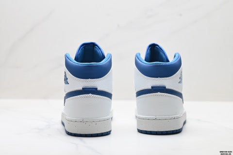 Nike Air Jordan 1 Retro Sports Shoes Non-slip, wear-resistant mid-top skate shoes