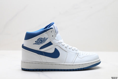 Nike Air Jordan 1 Retro Sports Shoes Non-slip, wear-resistant mid-top skate shoes