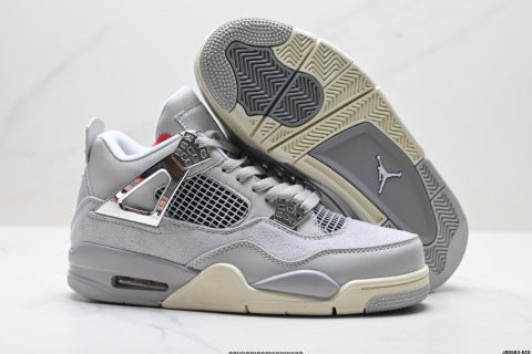 Nike Air Jordan 4 Retro Sports Shoes Breathable, shock-absorbing, non-slip, and durable basketball shoes.