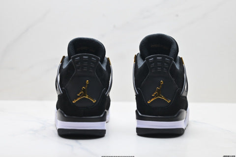 Nike Air Jordan 4 Retro basketball shoes Cushioned casual running shoes with air-cushioning technology