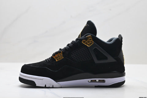 Nike Air Jordan 4 Retro basketball shoes Cushioned casual running shoes with air-cushioning technology