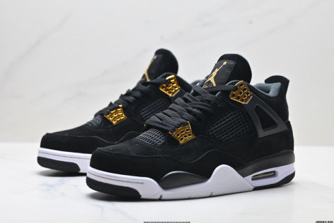 Nike Air Jordan 4 Retro basketball shoes Cushioned casual running shoes with air-cushioning technology