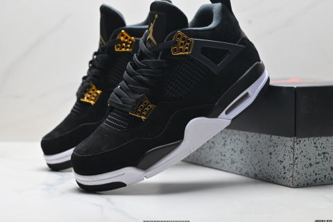 Nike Air Jordan 4 Retro basketball shoes Cushioned casual running shoes with air-cushioning technology