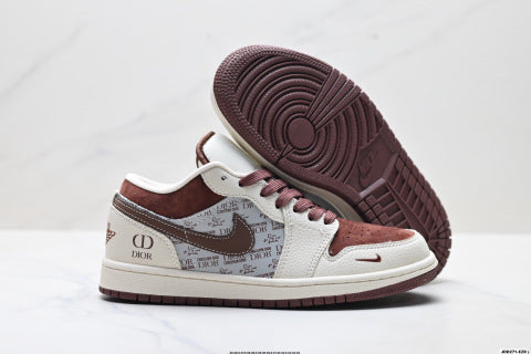 Nike Air Jordan 1 sneakers Versatile Casual Sports Shoes for Men and Women