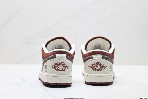 Nike Air Jordan 1 sneakers Versatile Casual Sports Shoes for Men and Women