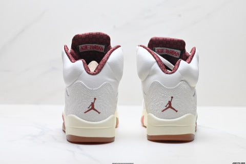 Nike Air Jordan 5 Retro Basketball shoes High-top shock-absorbing, non-slip sports shoes