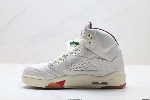 Nike Air Jordan 5 Retro Basketball shoes High-top shock-absorbing, non-slip sports shoes