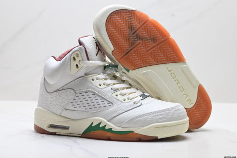 Nike Air Jordan 5 Retro Basketball shoes High-top shock-absorbing, non-slip sports shoes