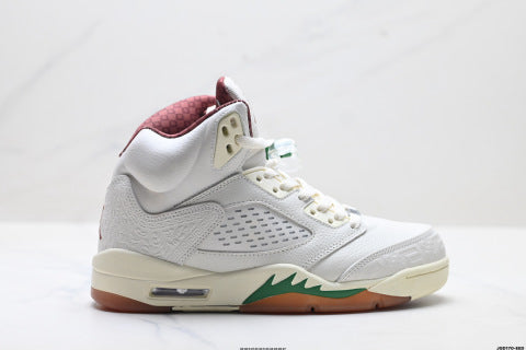 Nike Air Jordan 5 Retro Basketball shoes High-top shock-absorbing, non-slip sports shoes