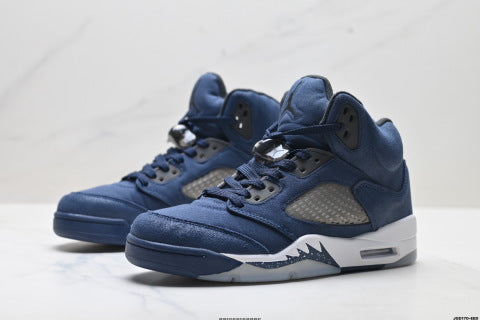 Nike Air Jordan 5 Retro Sneakers Breathable, Cushioned, Comfortable Basketball Shoes