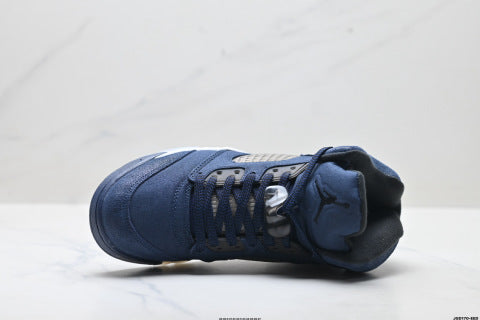 Nike Air Jordan 5 Retro Sneakers Breathable, Cushioned, Comfortable Basketball Shoes