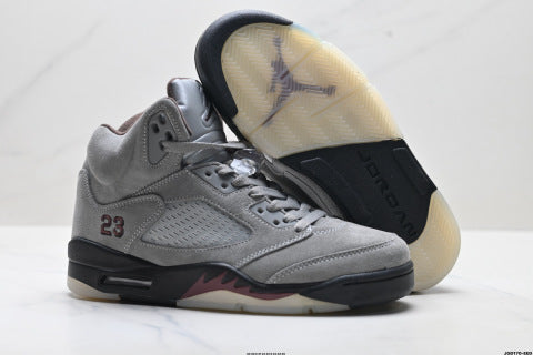 Nike Air Jordan 5 Retro sports shoes High-top, shock-absorbing, non-slip basketball shoes