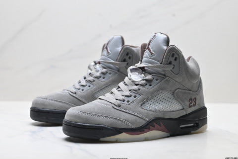Nike Air Jordan 5 Retro sports shoes High-top, shock-absorbing, non-slip basketball shoes