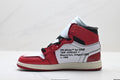 Off White x Nike Air Jordan 1 Retro sneakers Versatile, casual, and sporty—perfect for basketball and everyday wear.