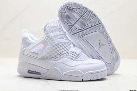 Nike Air Jordan 4 Retro basketball shoes Versatile Casual Sports Shoes for Men and Women