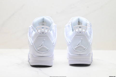 Nike Air Jordan 4 Retro basketball shoes Versatile Casual Sports Shoes for Men and Women