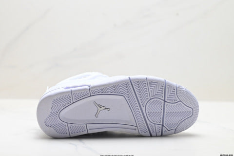 Nike Air Jordan 4 Retro basketball shoes Versatile Casual Sports Shoes for Men and Women