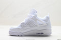 Nike Air Jordan 4 Retro basketball shoes Versatile Casual Sports Shoes for Men and Women