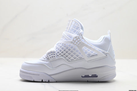 Nike Air Jordan 4 Retro basketball shoes Versatile Casual Sports Shoes for Men and Women