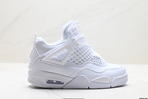 Nike Air Jordan 4 Retro basketball shoes Versatile Casual Sports Shoes for Men and Women