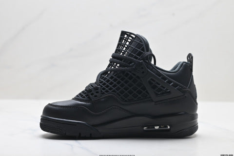 Nike Air Jordan 4 Retro Sports Shoes Cushioned casual running shoes with air-cushioning technology