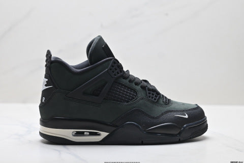 Nike Air Jordan 4 Retro basketball shoes Comfortable, Breathable, and Non-Slip Basketball Shoes